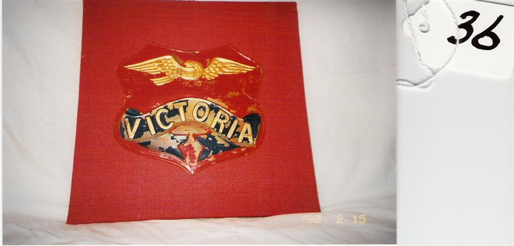 Victoria Insurance Company, Ltd. Tin Mark. Moder