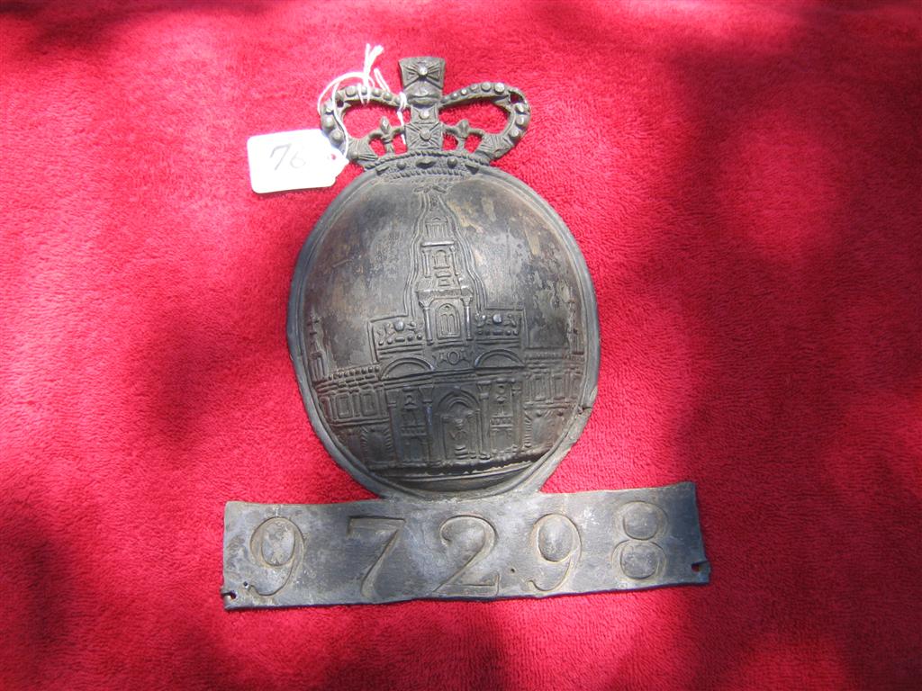 Royal Exchange Assurance. Heavy Lead. 7 x 9 3/4"