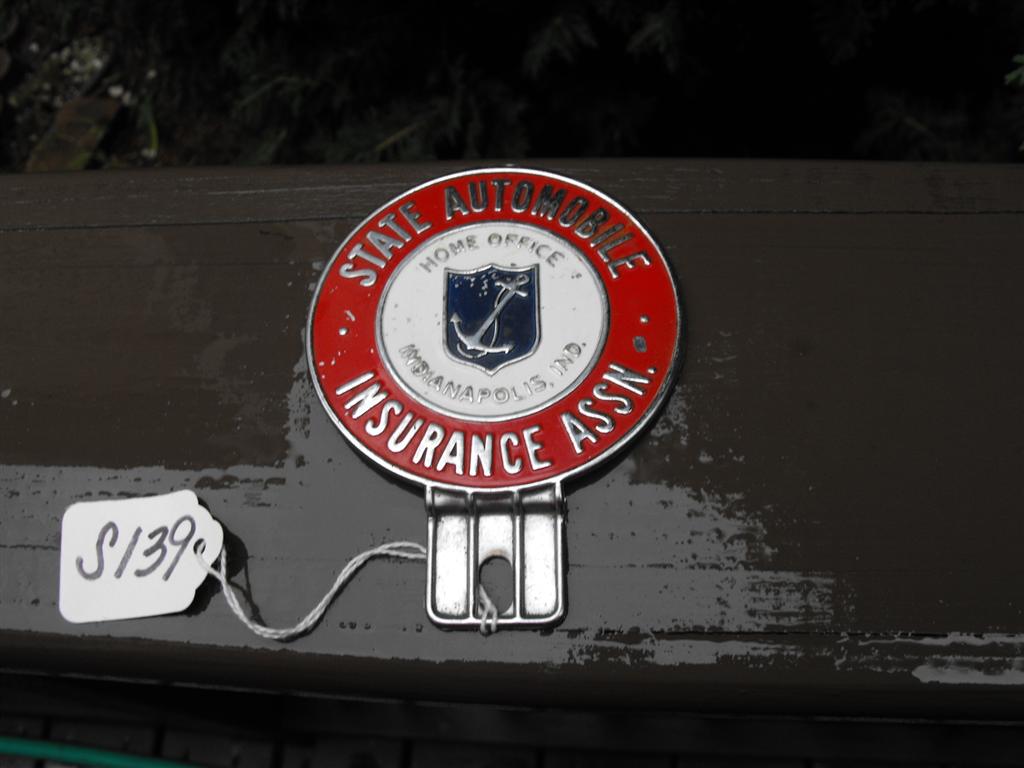 Auto Tag. State Automobile Insurance Assn. India