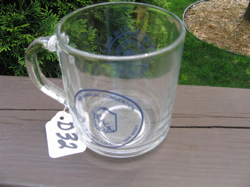 Glass Mug. 18th Annual Convention, Octo 4-7, 1990