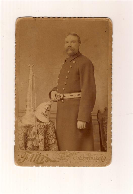 4.25" x 6.5" Cabinet Card. Photograph of the Chie