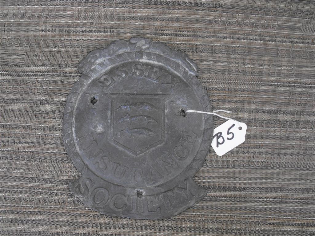 Essex insurance Society Reproduction Firemark. He