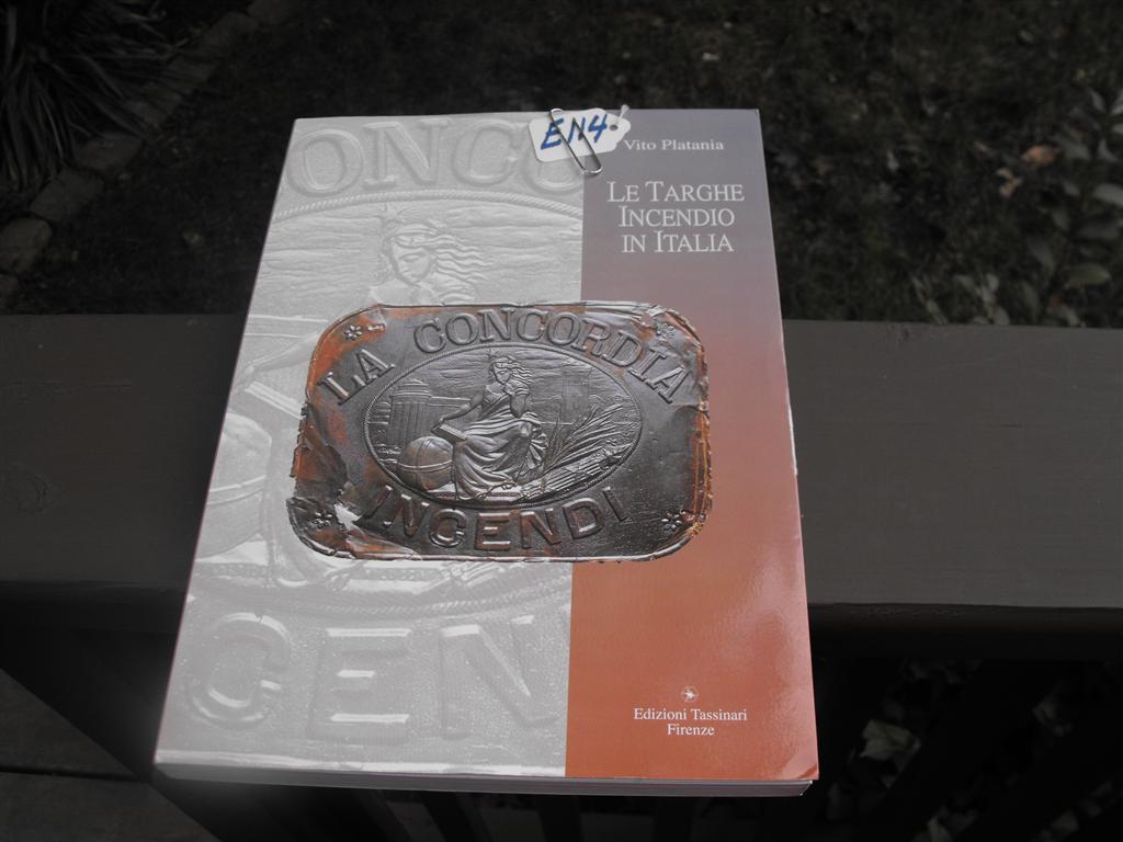 Book. Le Targhe Incendio in Italia. Published 19