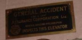 General Accident Assurance Corporation Sign. Insp