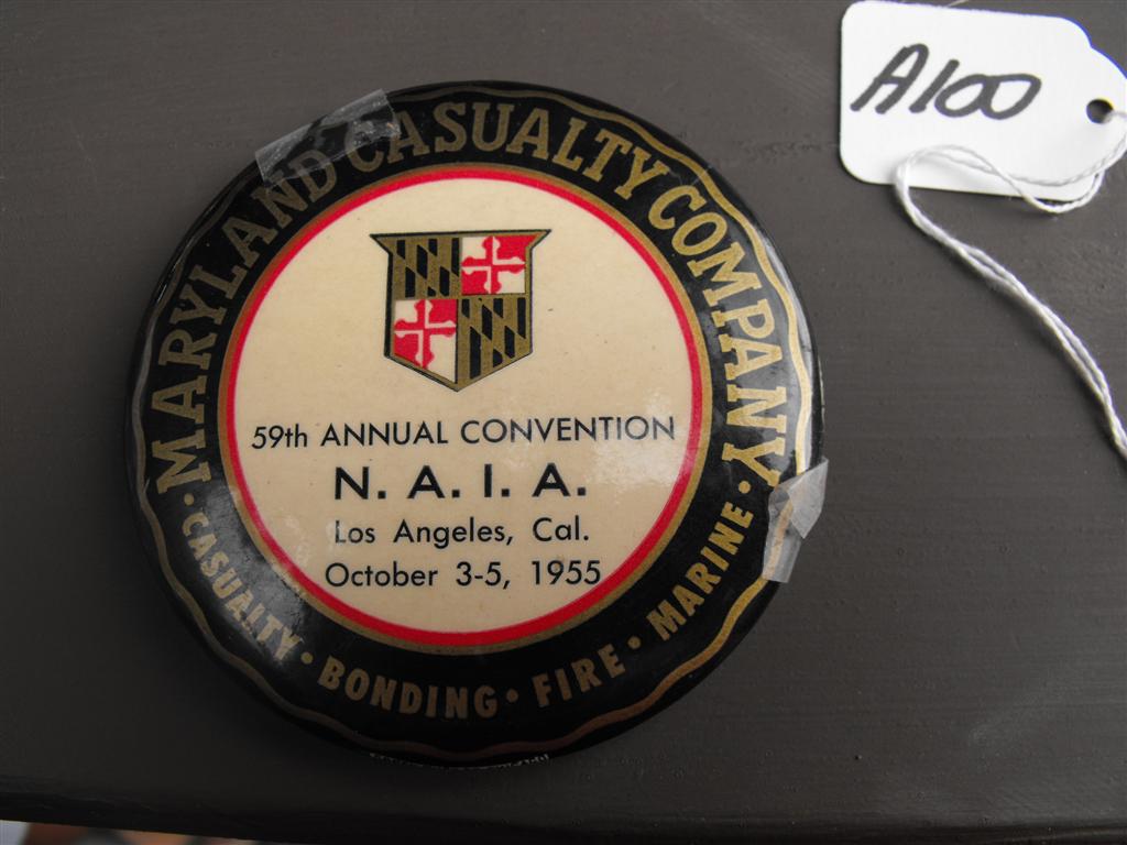 Maryland Casualty Company. Advertising Mirror. 3