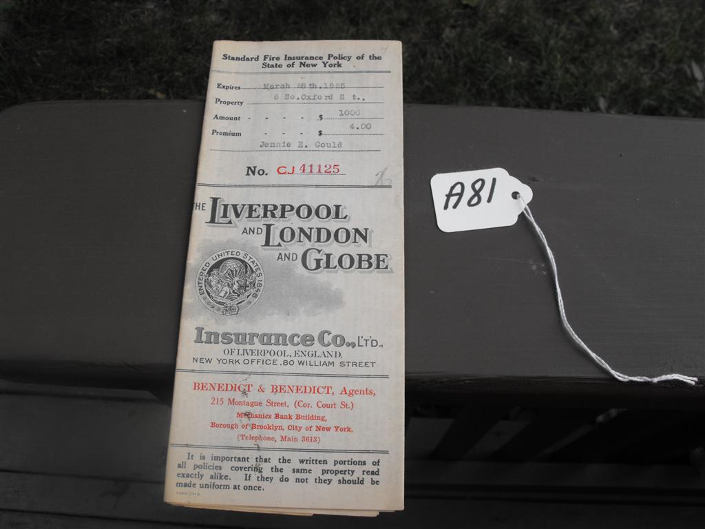 Liverpool and London and Globe Insurance Co., Ltd.