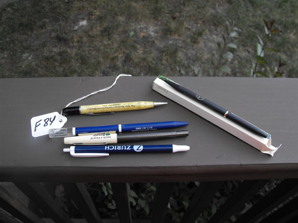 5 Pens. Old one from Ohio National Life, Prudenti