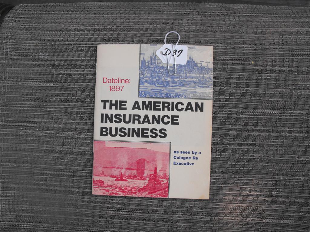 The American Insurance Business Pamphlet. 28 page