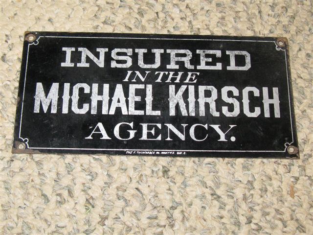 There was a "M. Kirsch" agency, Chillicothe, Ohio,