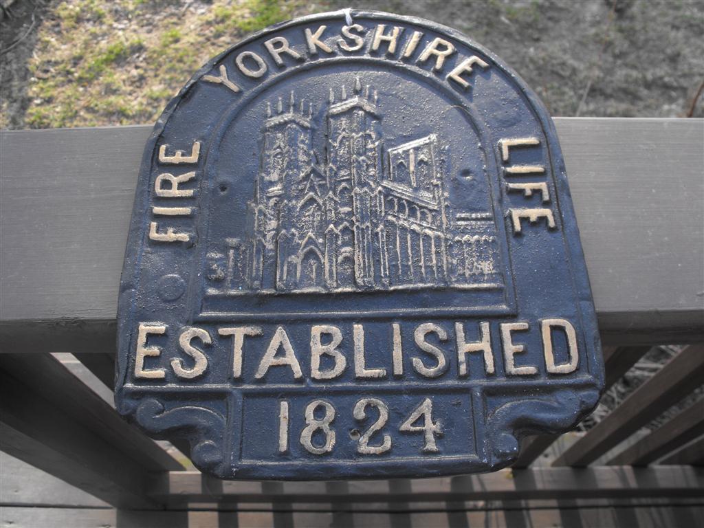 Yorkshire Fire/Life, Established 1824. Reproducti