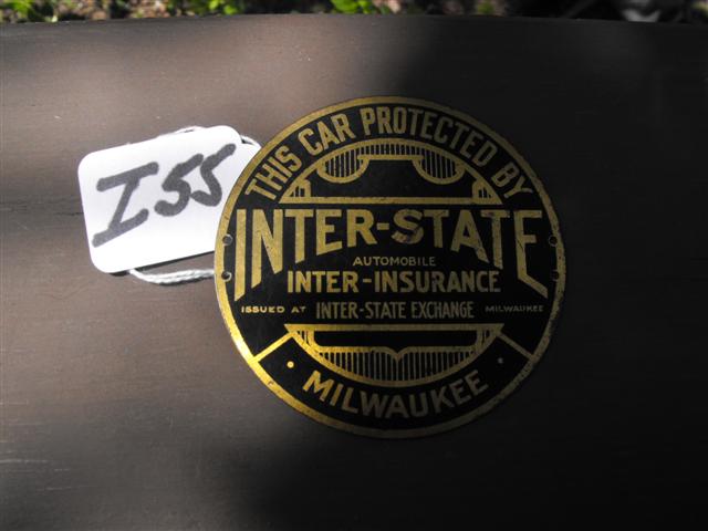 Auto Tag. This Car Protected By Inter-State Autom