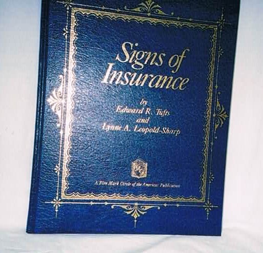 Book-Sign of Insurance, Excellent Condition