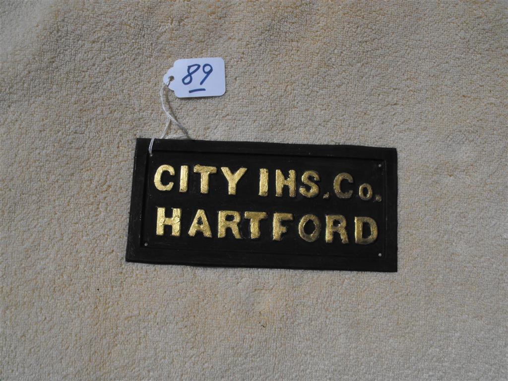 City Fire Insurance Company of Hartford. Hartford