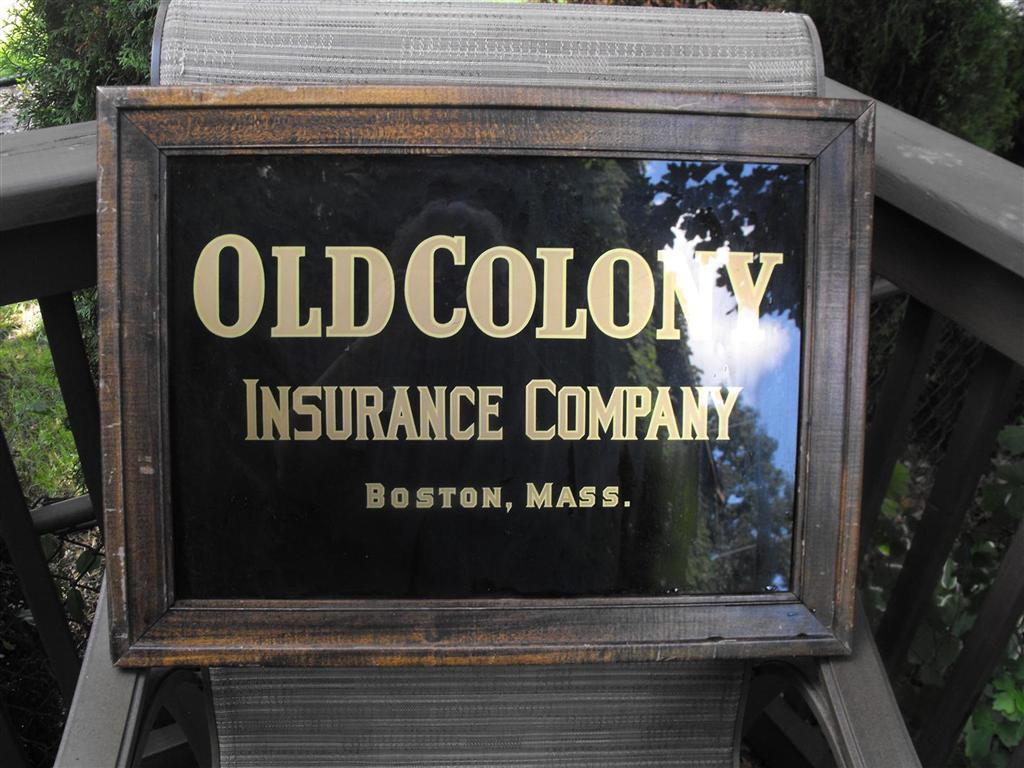 Old Colony Insurance Company. Boston, Mass. Reve