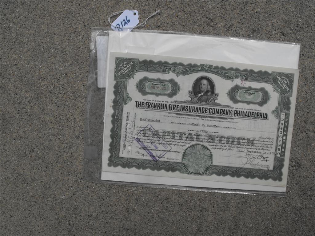 The Franklin Fire Insurance Company of Philadelphi