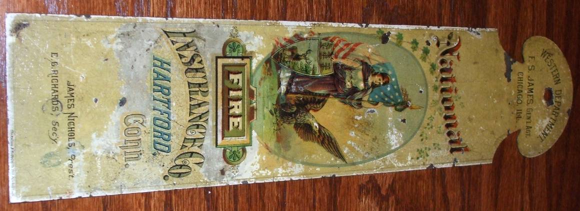 National Fire Insurance Co. Hartford, Conn. Ledge