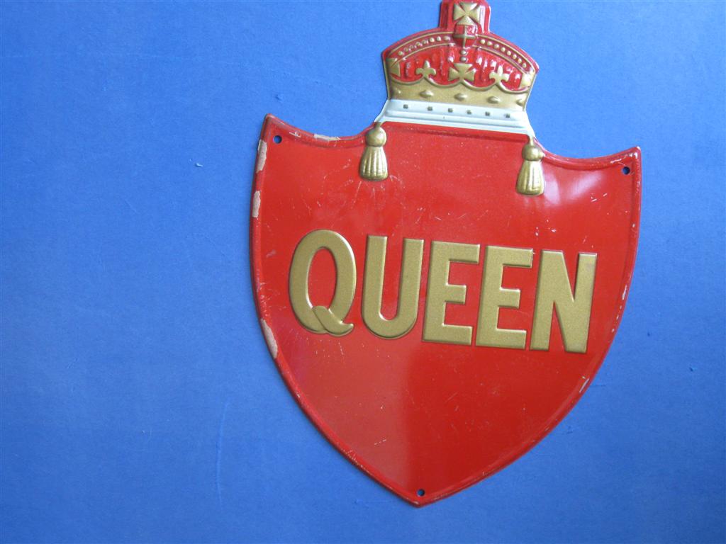 Queen Insurance Company. Liverpool, England. Tin