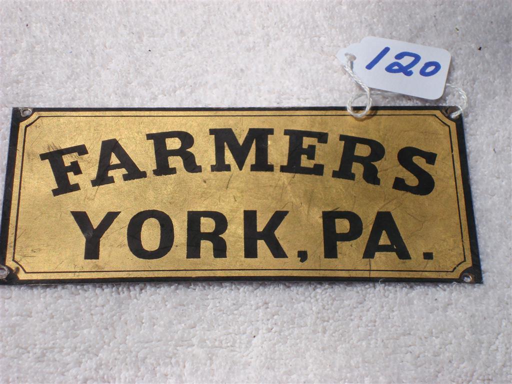 Farmers Fire Insurance Company. York, Pennsylvania