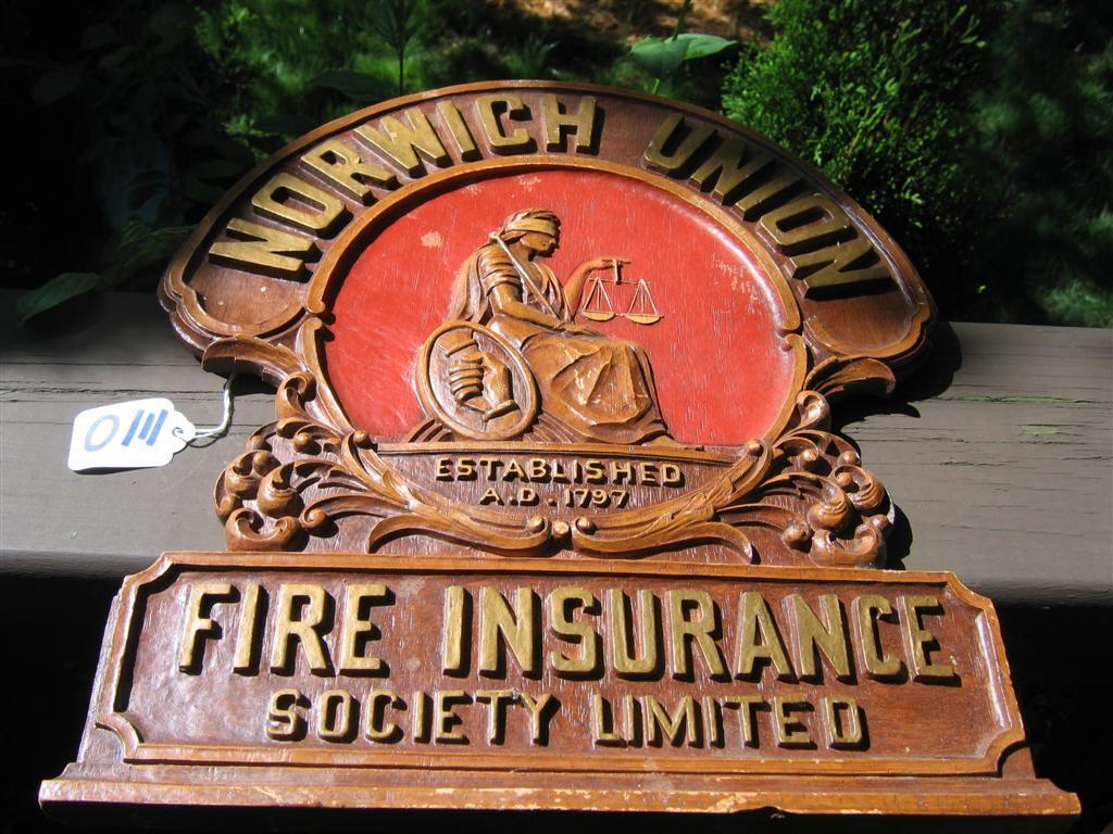 Norwich Union Fire Insurance Society Limited Sign/