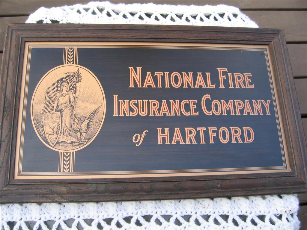 National Fire Insurance Company of Hartford. Sign