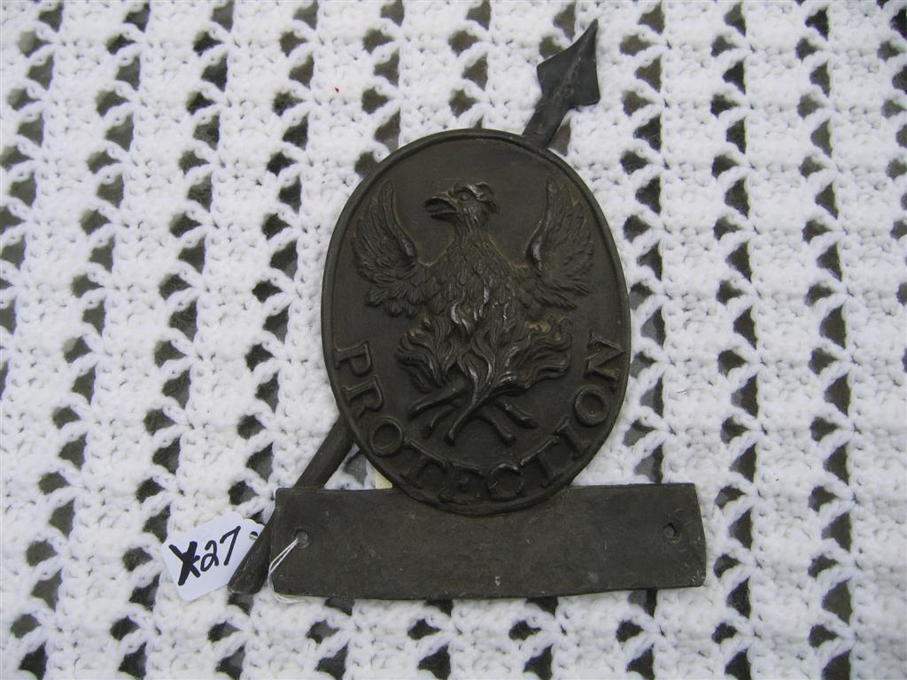 Phoenix Assurance Company. Reproduction Fire Mark