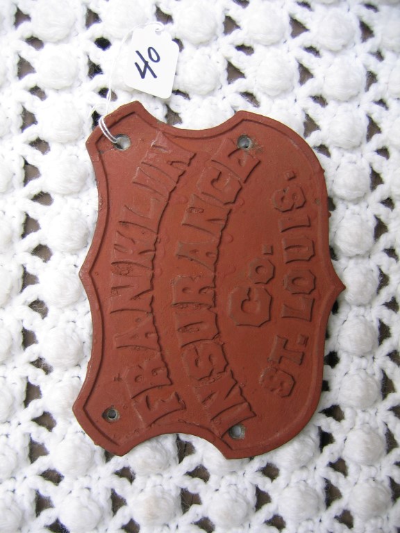 Franklin Insurance Co. St. Louis, Missouri. 1855-
