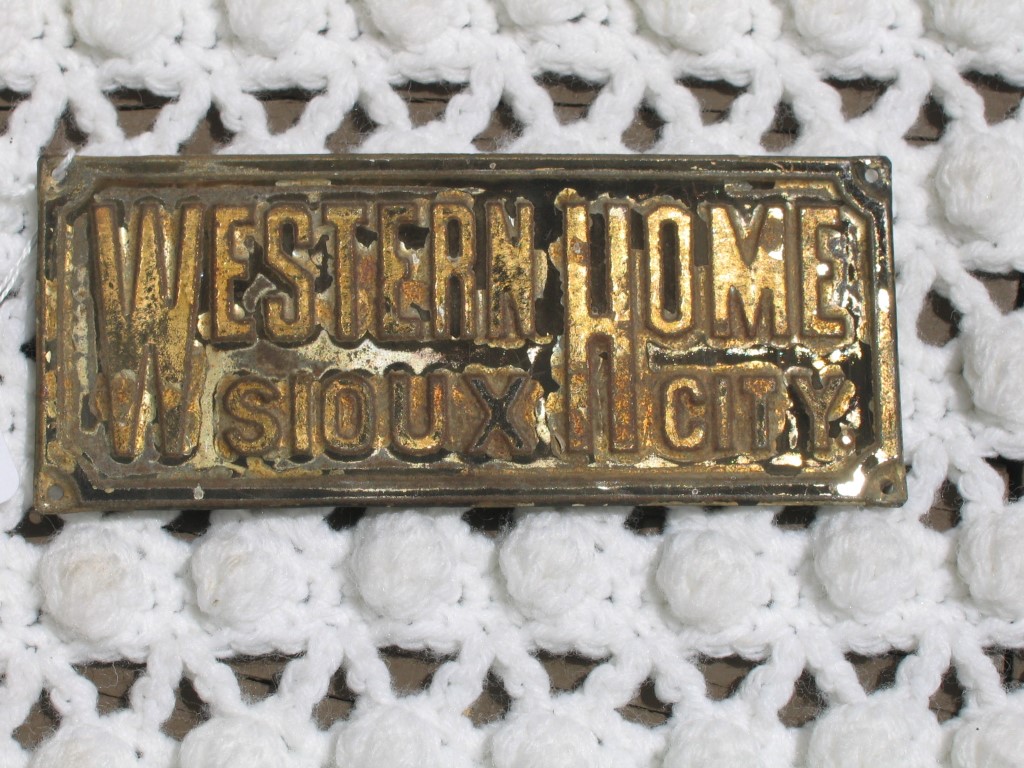 Western Home Insurance Company. Sioux City, Iowa.
