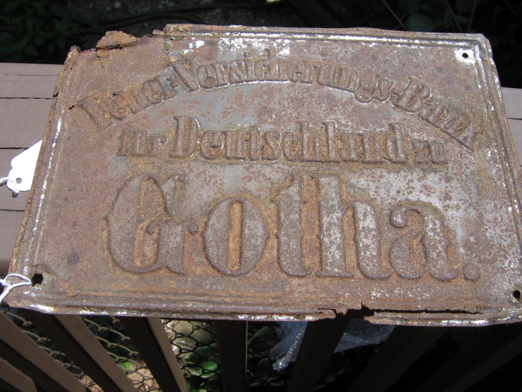 Feuer-Versicherungs-Bank fir Dentschland zu Gotha.