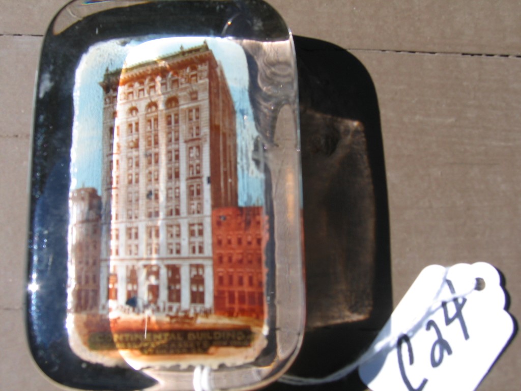 Continental Fire Insurance Company. Paperweight.