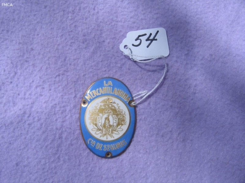 La Mercantilandina cia de Seguros Auto Tag. Ename