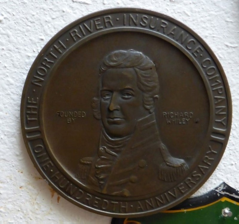 Medallion/Paper Weight. The North River Ins. Co.