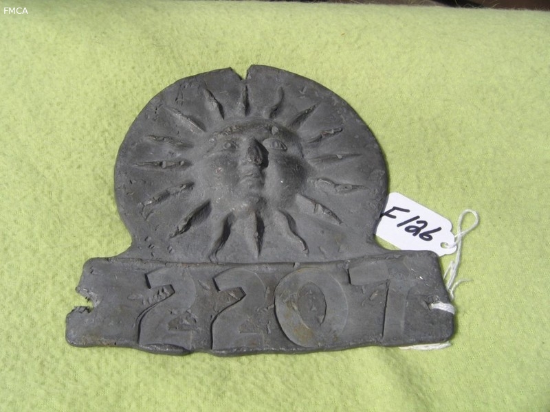 Reproduction Fire Mark of Sun Insurance Office BU5