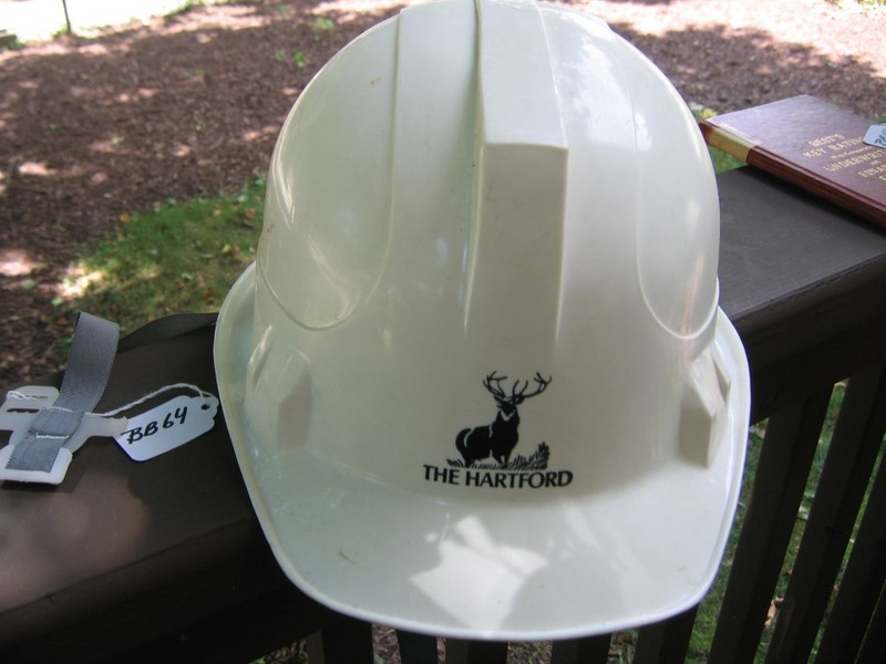 The Hartford Firemen's Helmet. All White except f