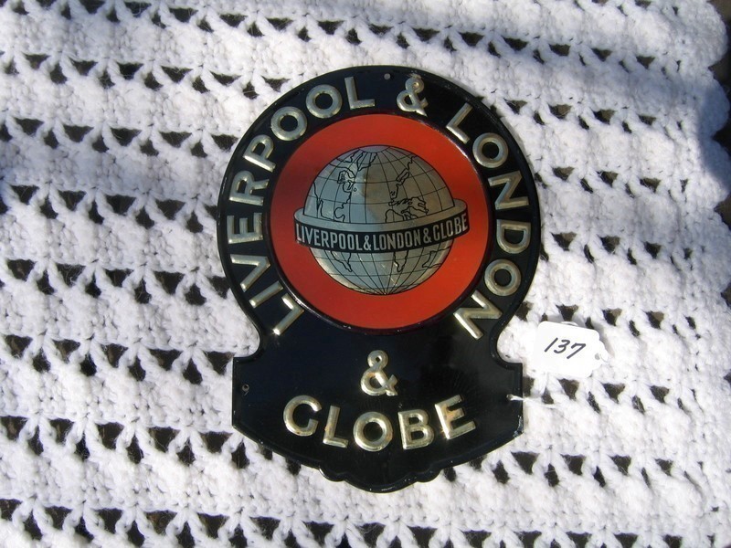 Liverpool and London and Globe Insurance Company.