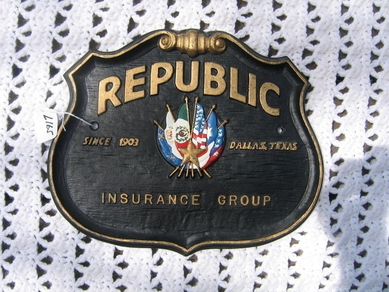 Republic Insurance Group. Since 1903. Dallas, Te