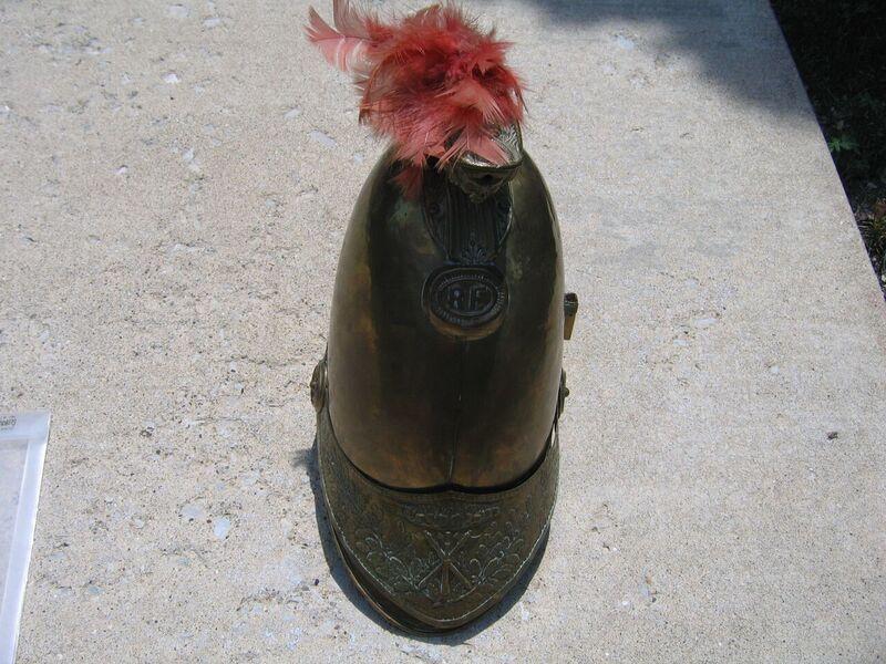 Front of Helmet - The RF is a Possible Indication