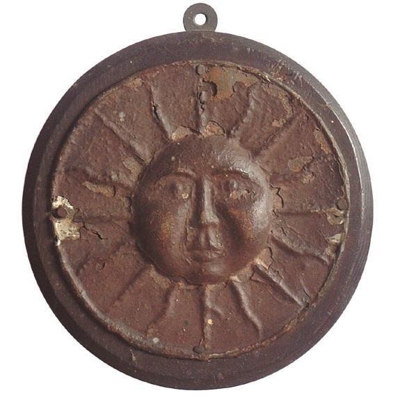 Sun Fire Office. London, England. Tin. Sun with