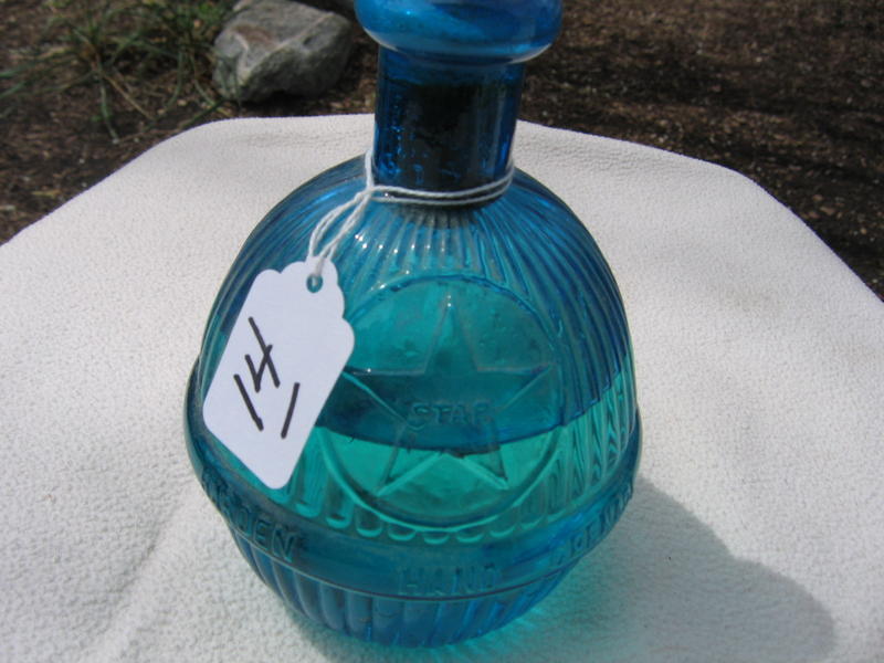 Harden Hand Grenade Fire Extinguisher. Turquoise.