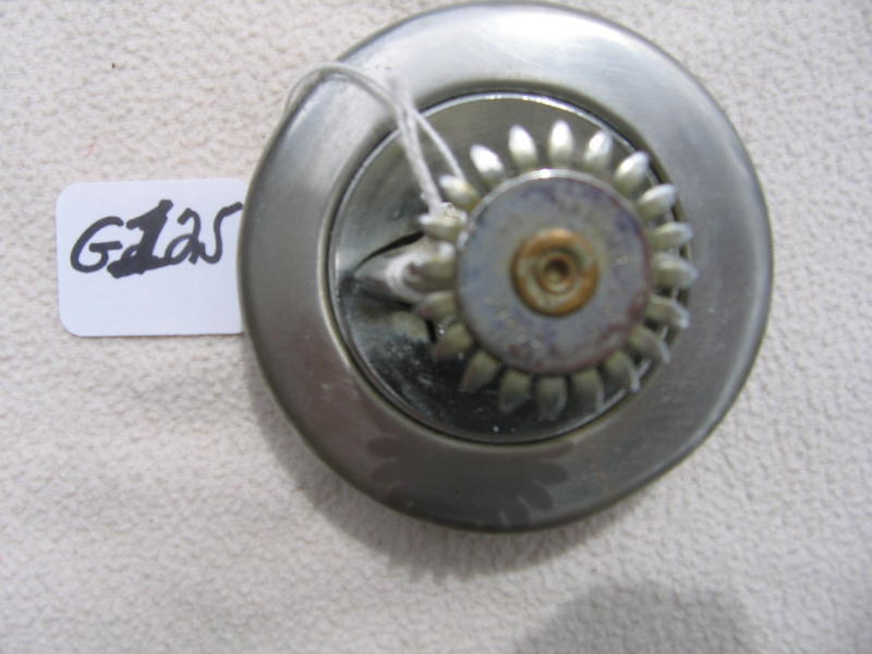 Sprinkler Head. Old. Heavy. 3 tall x 3 1/2 diam