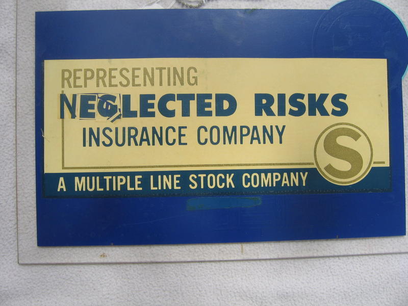 Plastic Advertising Sign. One Side (not shown in