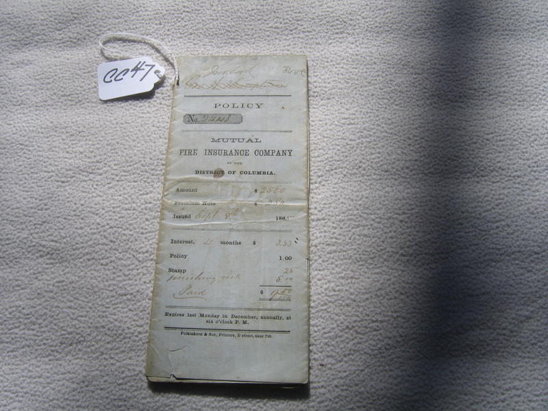 Mutual Fire Insurance Company of the District of C