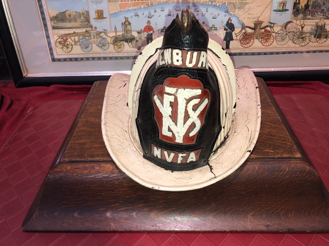 Parade Helmet. A. F. Spawn & Co. N.Y. Brass Fini