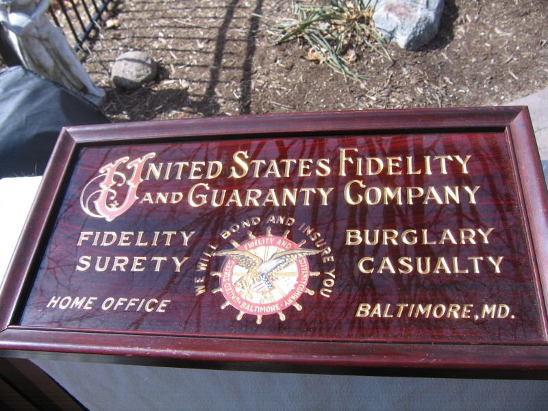 United States Fidelity and Guaranty Company. Balt