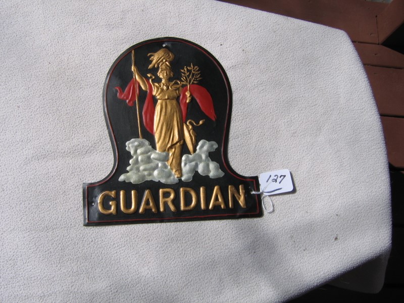 Guardian Assurance Company. London, England. Tin
