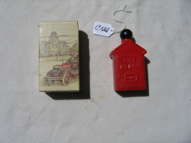 Avon Fire Alarm Box. Contains Pre-Shave Lotion.