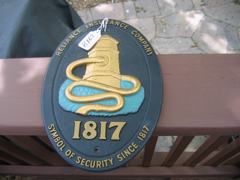 Reliance Insurance Company Reproduction of the Fir