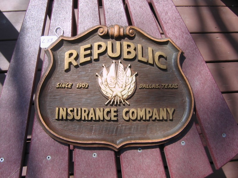 Republic Insurance Company. Dallas, Texas. Agenc