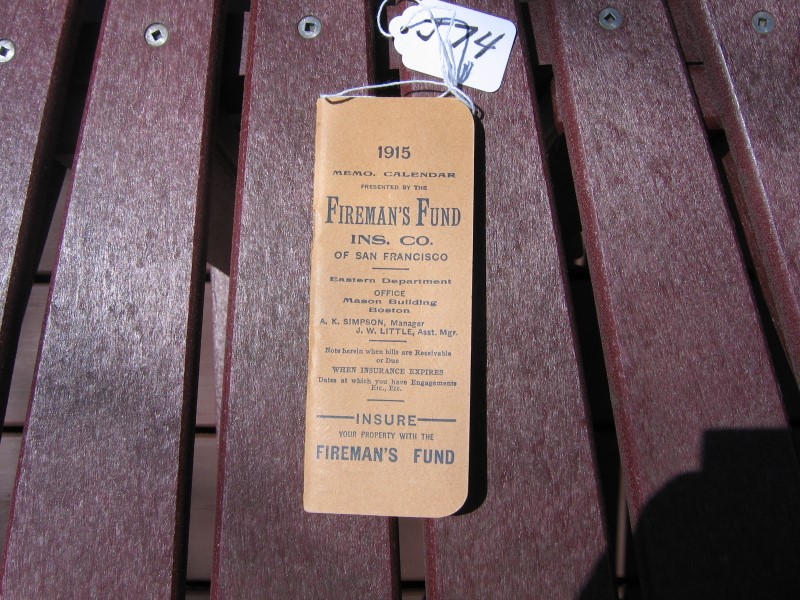 Fireman's Fund Insurance Company of San Francisco.