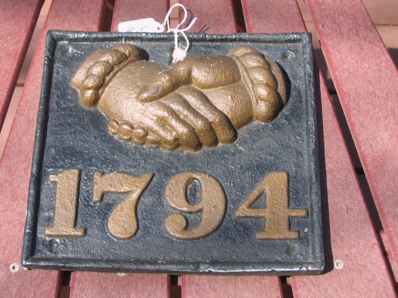 Reproduction Fire Mark of The Baltimore Equitable