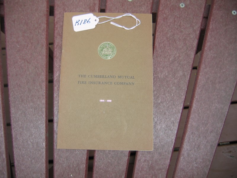 The Cumberland Mutual Fire Insurance Company Bookl